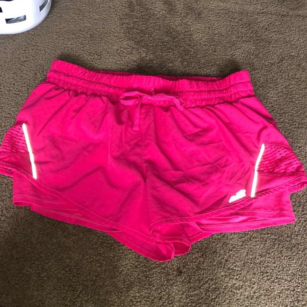 Pink Running Shorts